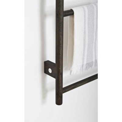 wallbar towel ladder - dark oak